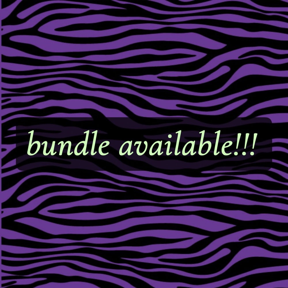 BUNDLE AVAILABLE